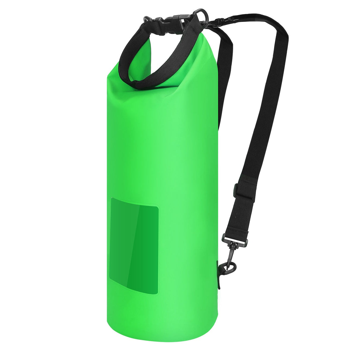 Floating Waterproof Dry Bag Floating Dry Sacks with Observable Window 10L Roll Top Lightweight Dry Storage Bag for Kayaking Rafting Boating Swimming C